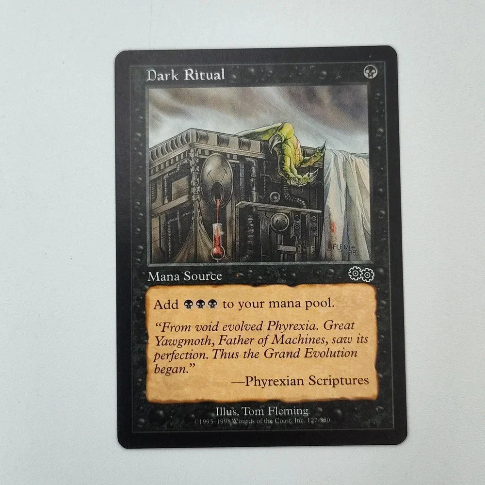 Set-4 MTG Dark Ritual Urza's Saga Magic the Gathering SEE BG.8MA3110.3
